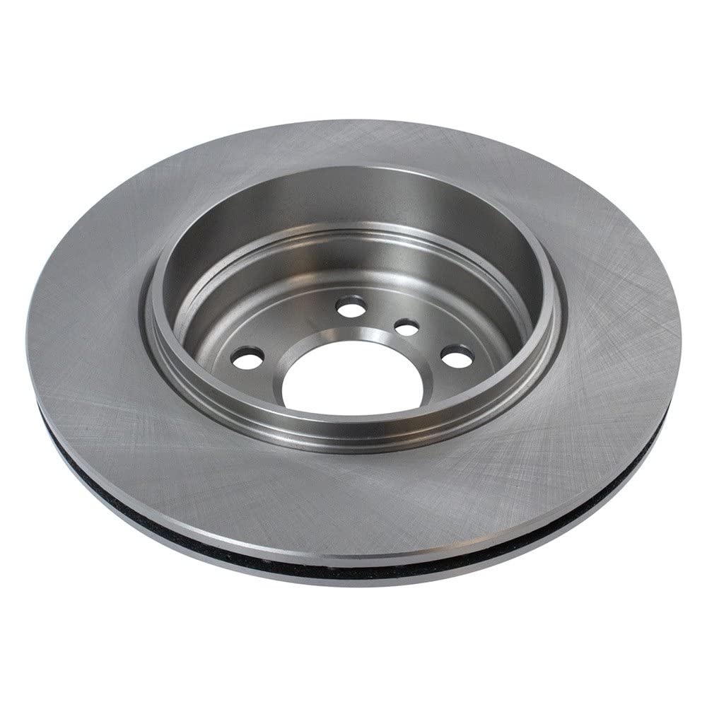 Trq Rear Brake Rotors Set Solid Compatible With 2004-2010 Bmw X3