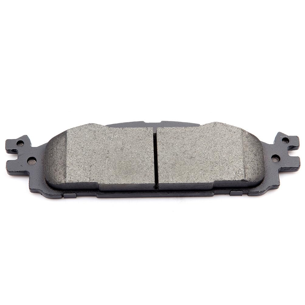 Eccpp D1508-8715 D1377-8488 Front & Rear Ceramic Disc Brake Pad Set - Fit For Ford Explorer 2011-2019, Flex 2009-2017, Taurus 20