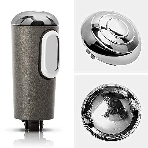 BASIKER Shifter Knob Chrome Cap for Ford F-150 2004-2005, OEM 4L3Z-7213-BA, Triple Chrome Plated, Durable ABS