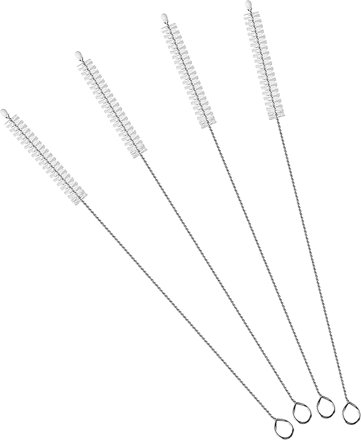 Straw Cleaning Brush Long  Bristle Cleaner For Stainless Steel Drink Straws Heavy Duty Brushes For Washing Glass Silicone Metal