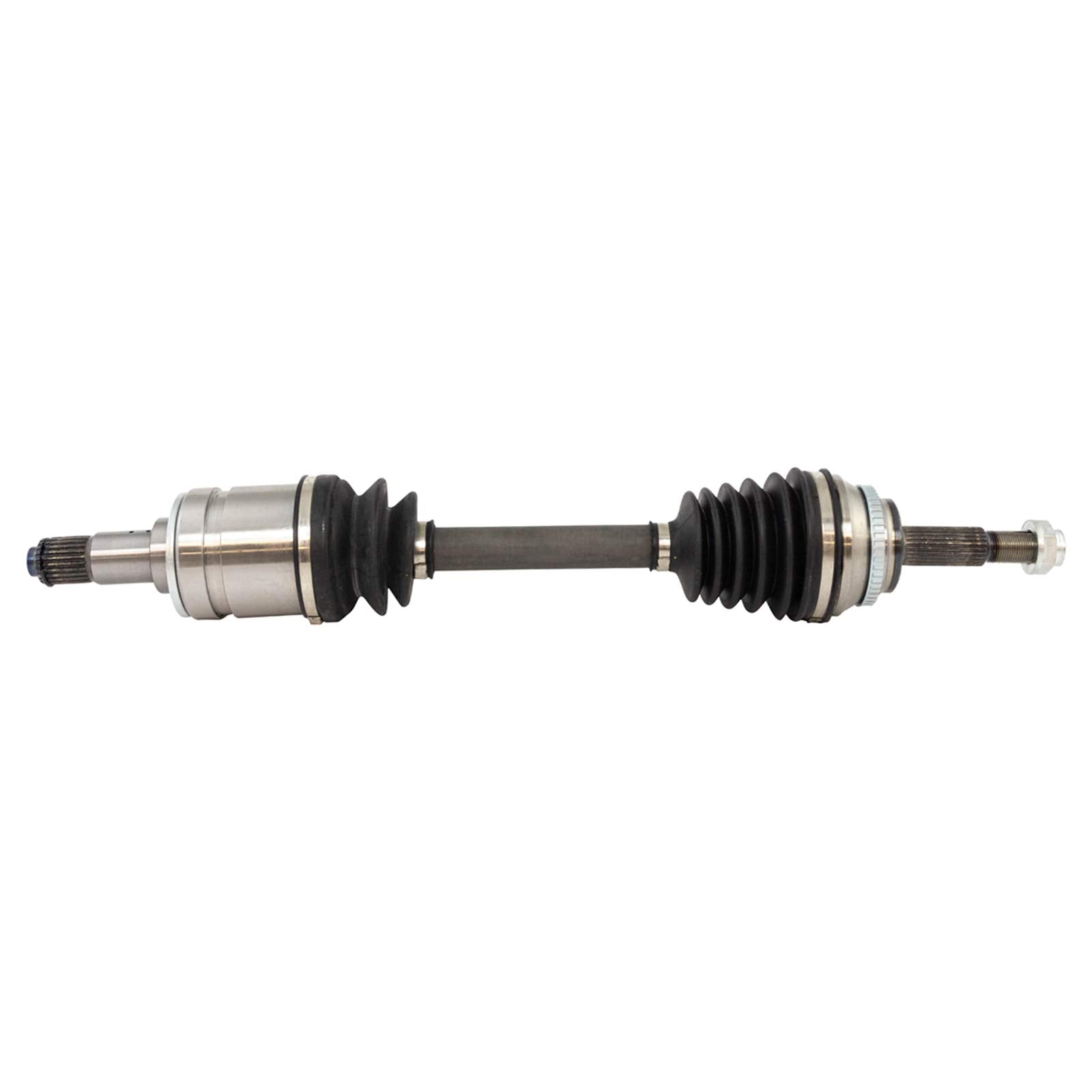 TRQ Front Left CV Axle Shaft Assembly for 2007-2011 Toyota Camry Hybrid - Neoprene Boots, Small Size, Driver Side