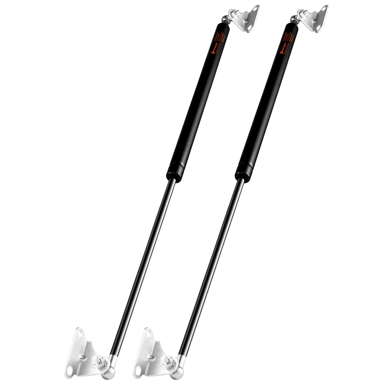 Pamagoo 28 Inch Gas Strut Spring 250 Lbs Per Prop, 28'''' Gas Shock Spring With L-Type Mounts Strut For Heavy Bench Lid Basement