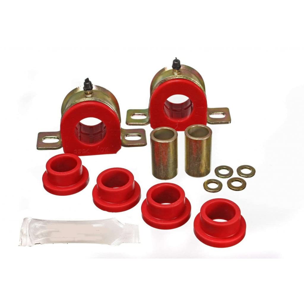 Energy Suspension For Chevy K10/K20 1975-1980 Sway Bar Bushing Set Front Red | 3.5180R