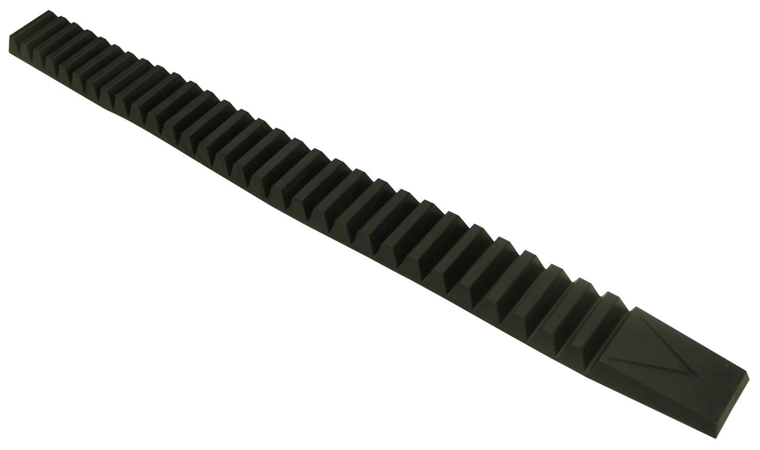 Pacer Performance 25-500 Black 28 1/2" Length Heavy Duty Bumper Guard Kit - 2 Piece