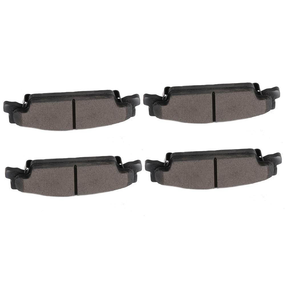 Cciyu D922 Ceramic Rear Brake Pad Set Fit For 2003-2007 For Cadillac Cts,2005-2011 For Cadillac Sts,2005-2008 For Pontiac Grand