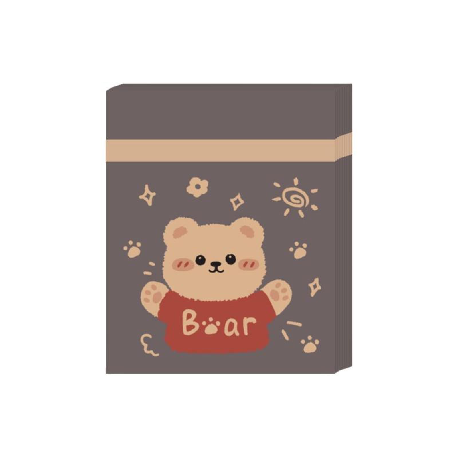 TRENDYNEST Car Trash Bag, Automatic Leakproof, Portable, Vehicle Brown Bear 240pcs