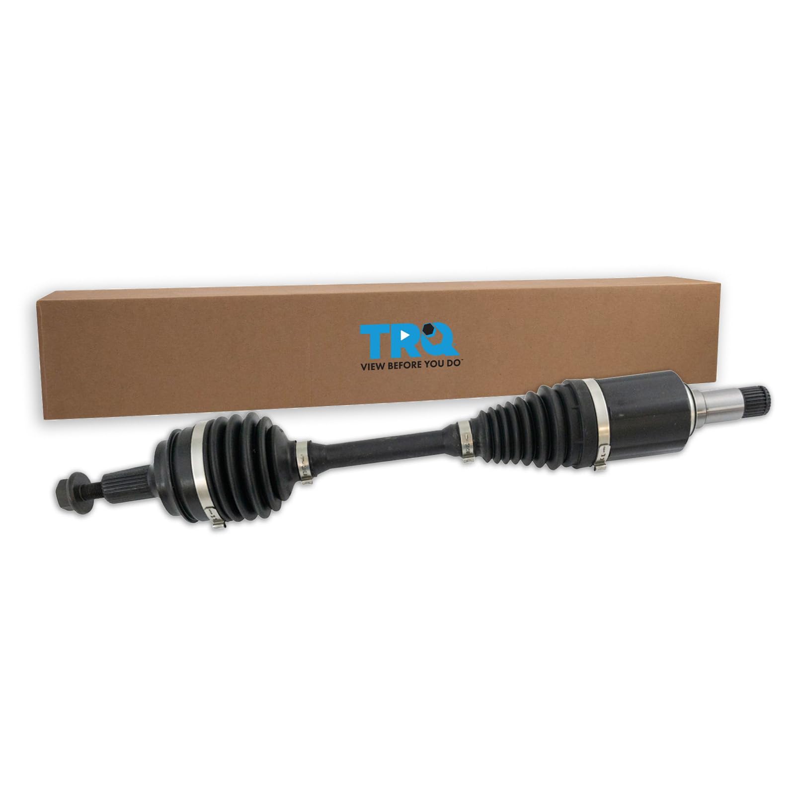 Trq Front Right Cv Axle Shaft Assembly Passenger Side Compatible With 2012-2013 Mercedes-Benz C250 2008-2014 C300 2008-2015 C350
