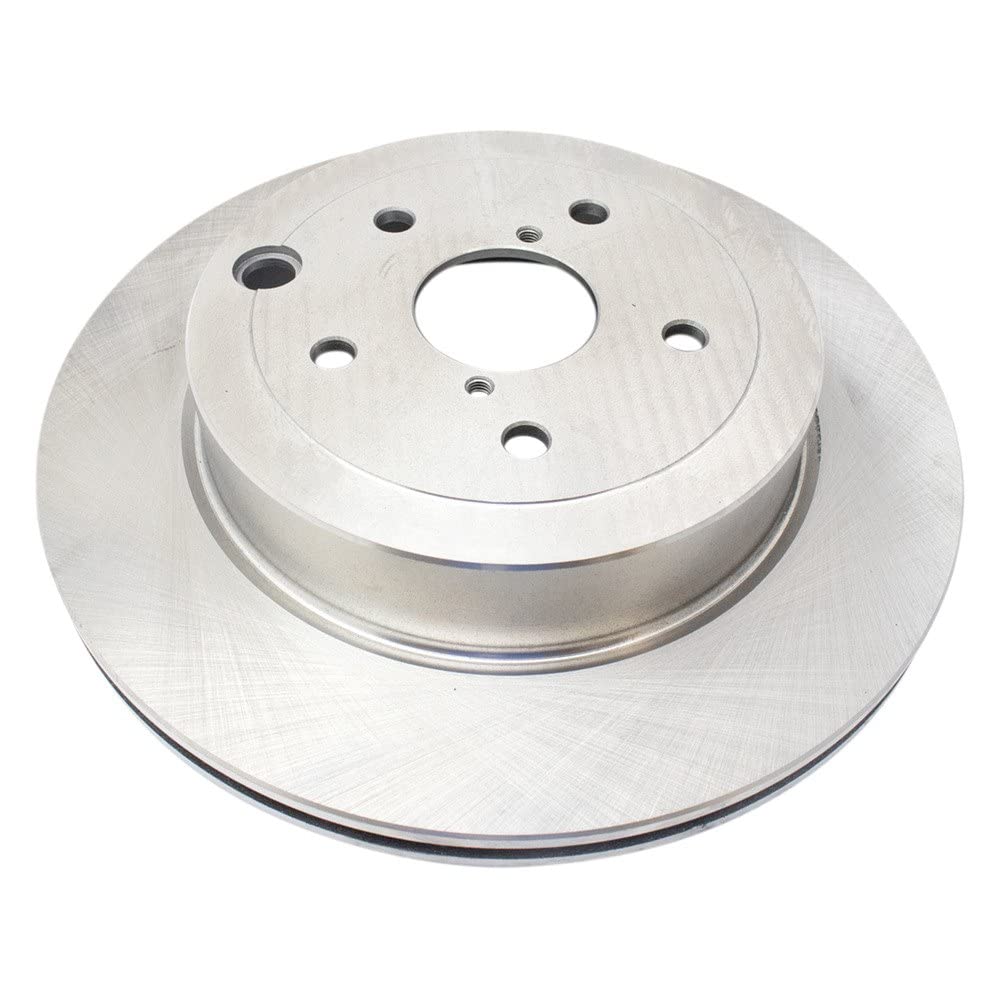Trq Rear Brake Rotors Set Vented Compatible With 2008-2014 Subaru Impreza 2015-2017 Wrx Sti