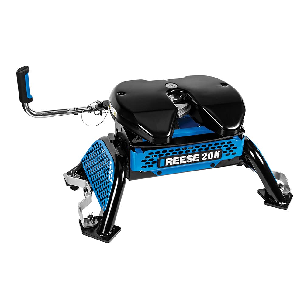 Reese 30921 M5 Fifth Wheel Hitch 20,000 Lbs. Capacity, Talon Jaw, Complete System, Compatible With Ford F-250, F-350 And F-450 Super Duty (Please Verify Vehicle Applicaton)