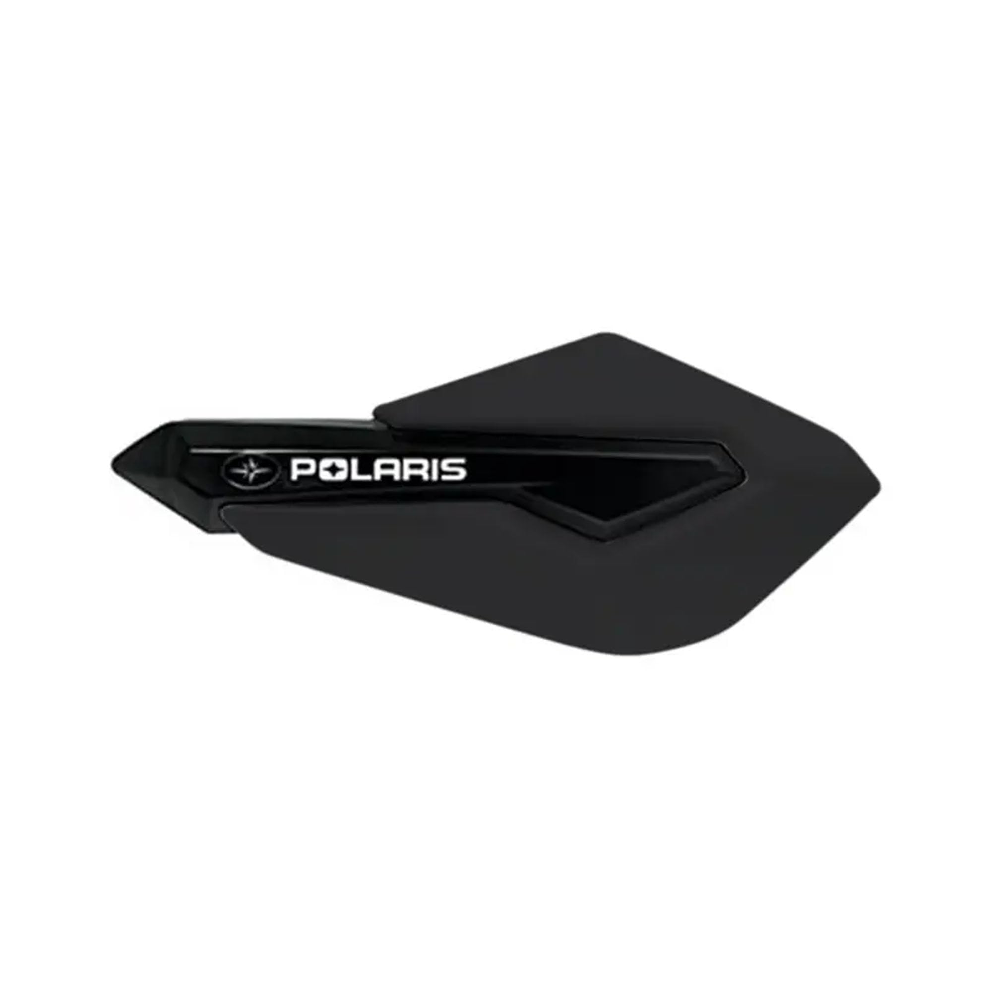 Polaris Snowmobile Hand Guards - Black Durable Protection for Enhanced Control