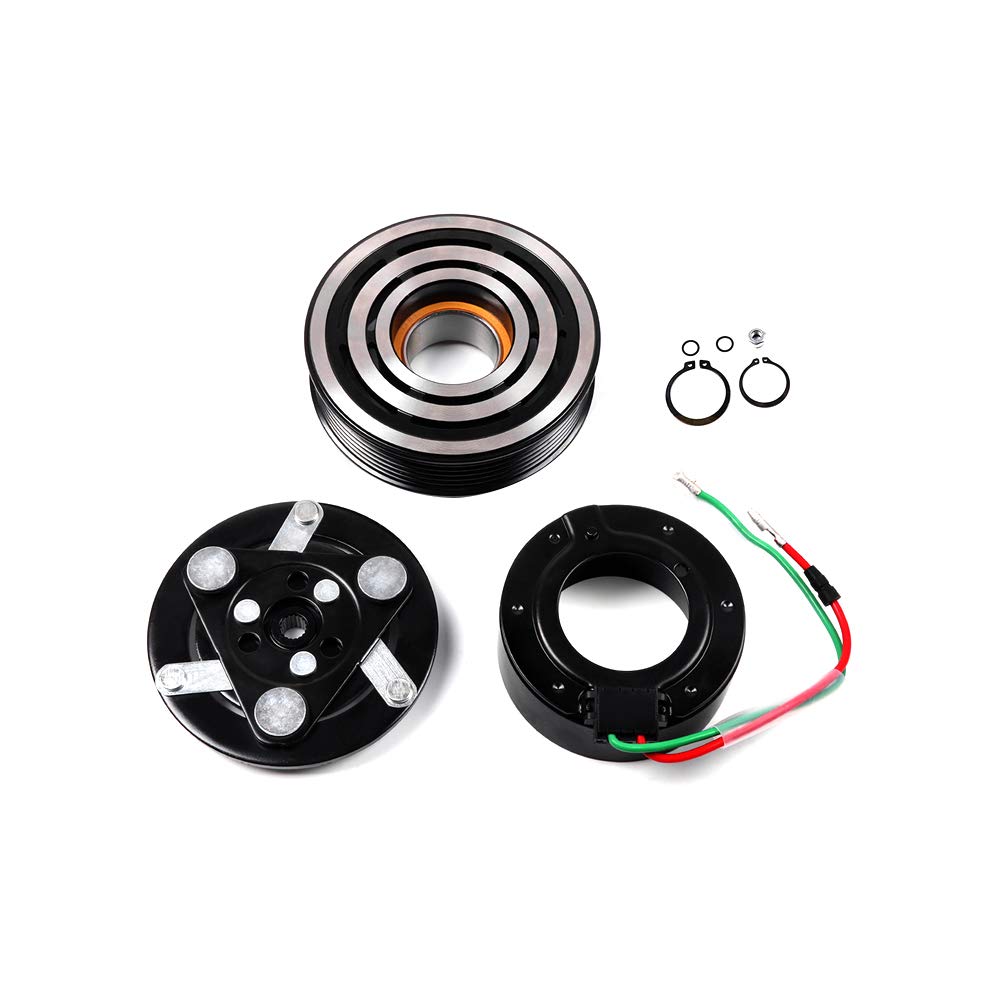 ECCPP A/C Compressor Clutch 2002-2005 Fit for Honda Civic 1.7L 2001-2005 Fit for Acura EL 1.7L AC Clutch
