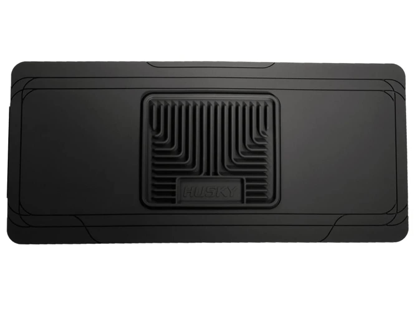 Husky Liner 53001 Heavy Duty Thermoplastic Elastomer Black Center Hump Floor Mat