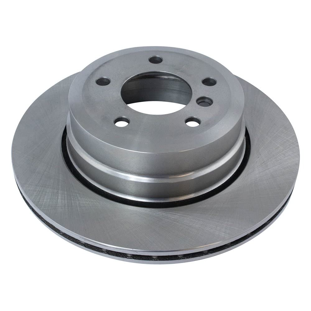 Trq Rear Brake Rotors Set Vented Compatible With 2006-2007 Bmw 525Xi 2010 528I 2009-2010 528I Xdrive 2008 528Xi 530Xi 535I Xdriv