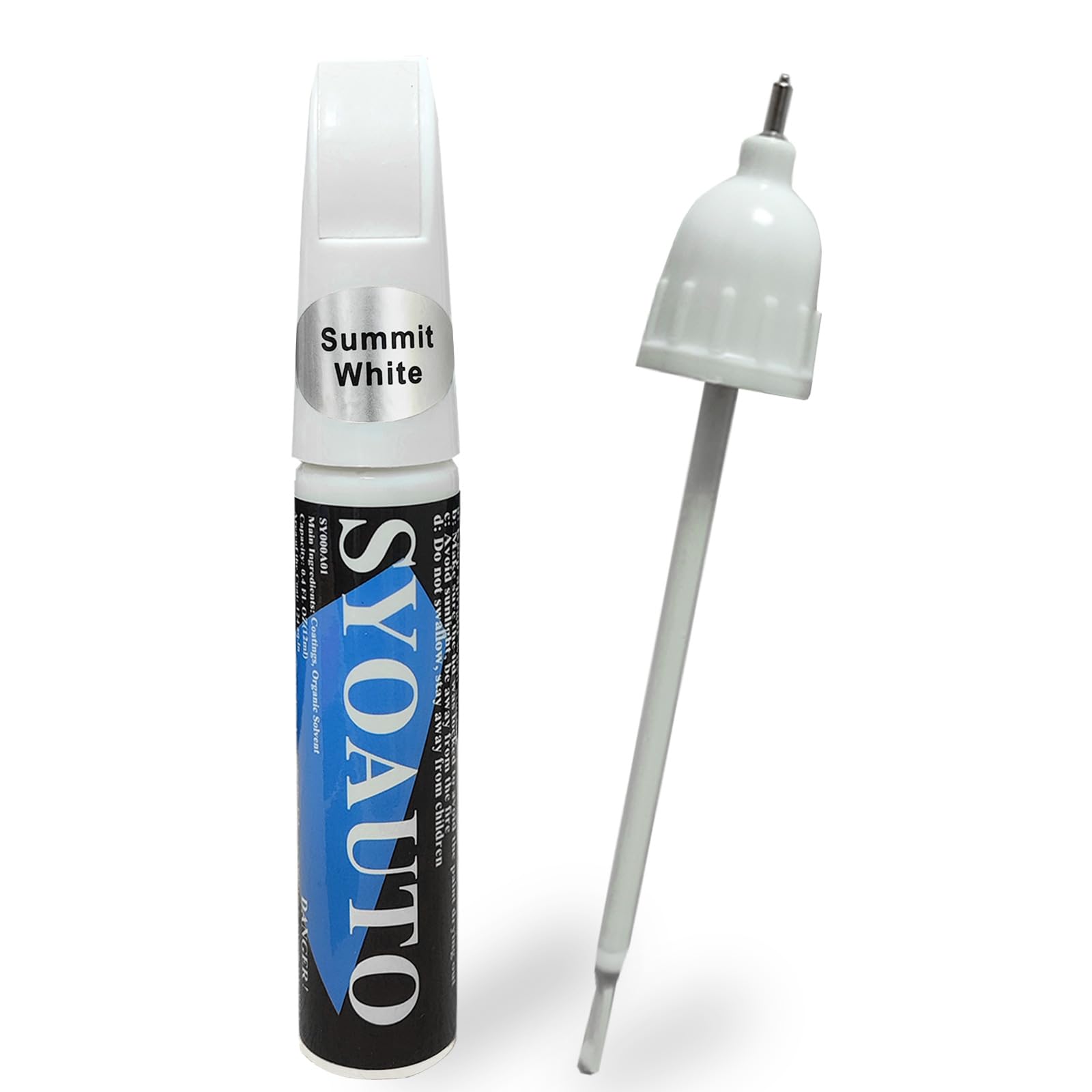 Syoauto Summit White Gaz Touch Up Paint Fit For Chevrolet Auto Touch Up Paint Scratch Repair Automotive Paint Scratch Remover 2 