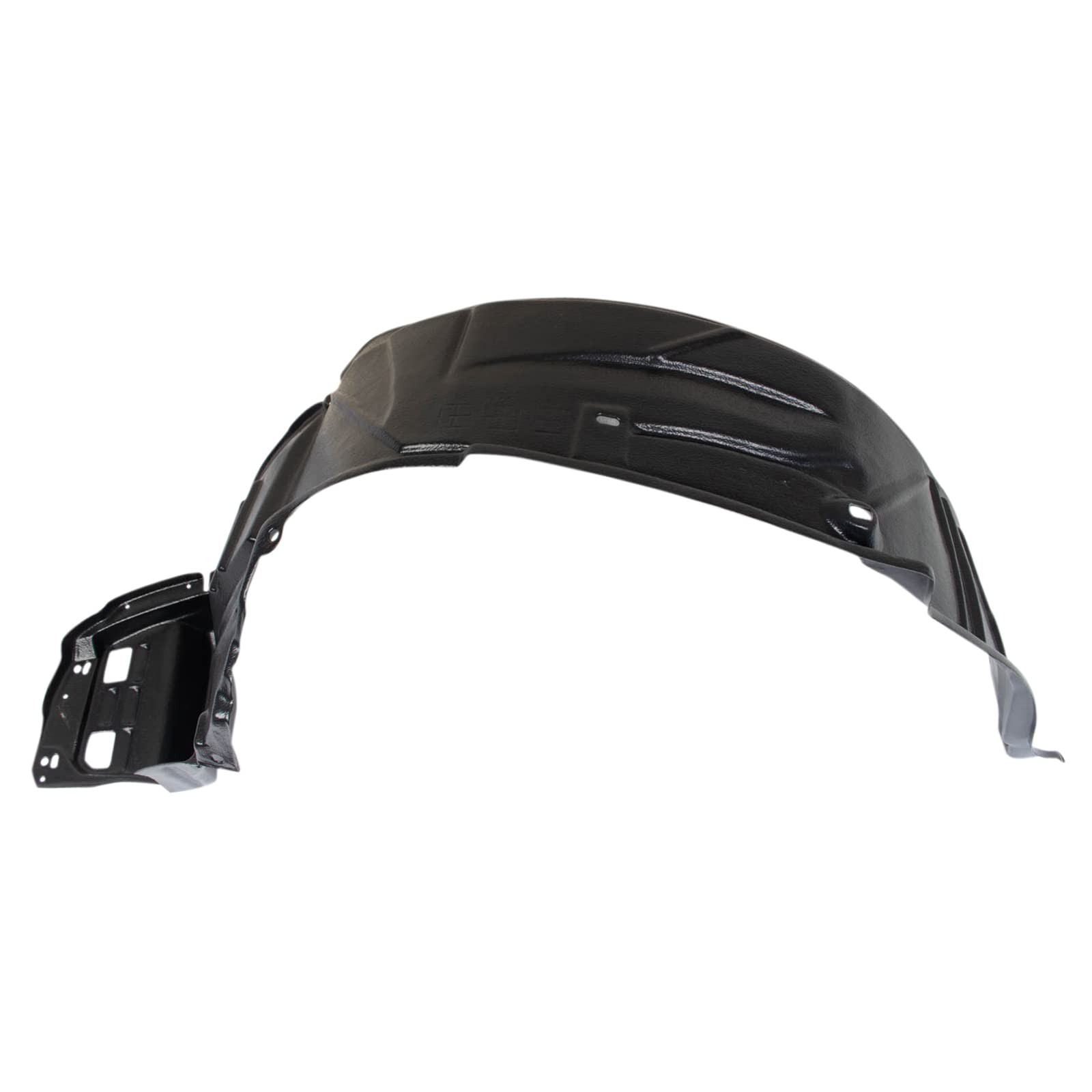 TRQ Front Right Inner Fender Liner Black Passenger Side Compatible with 2002-2004 Acura RSX AC1249105