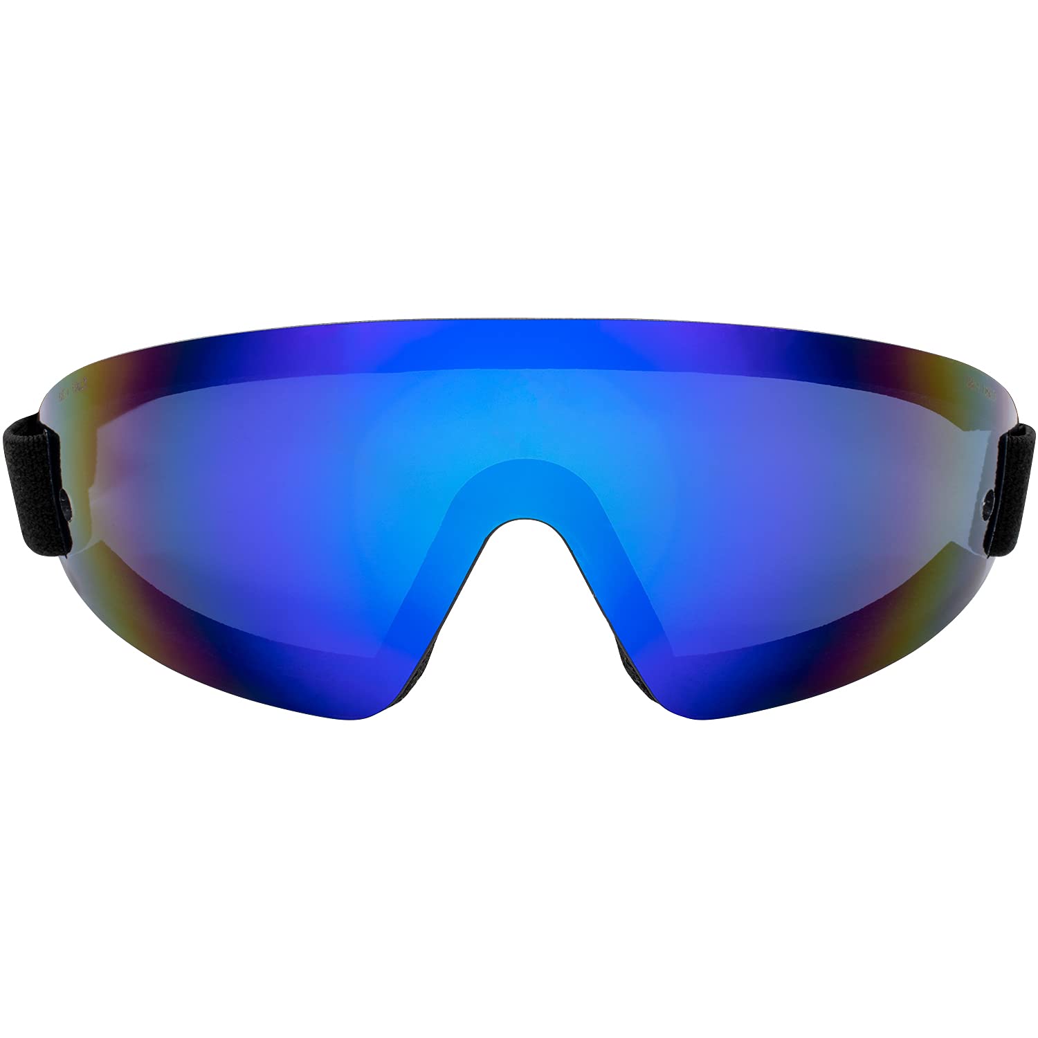 Birdz 2 Pairs of Eyewear Wing Skydiving Parasailing Goggles with 1 ReflecTech Red Mirror & 1 Blue Mirror Lenses