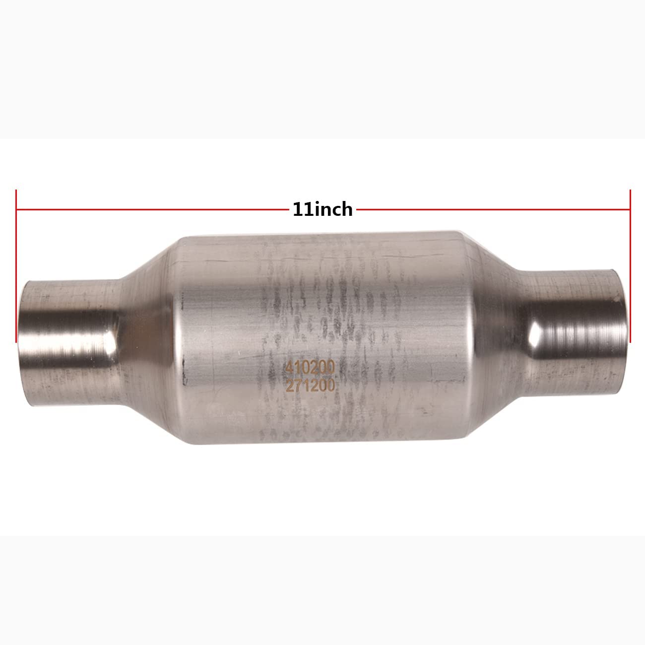 2' Universal Catalytic Converter, High Flow Stainless Steel Catalytic Converter (Epa Approved), 2 Inch 400 Cell 271200