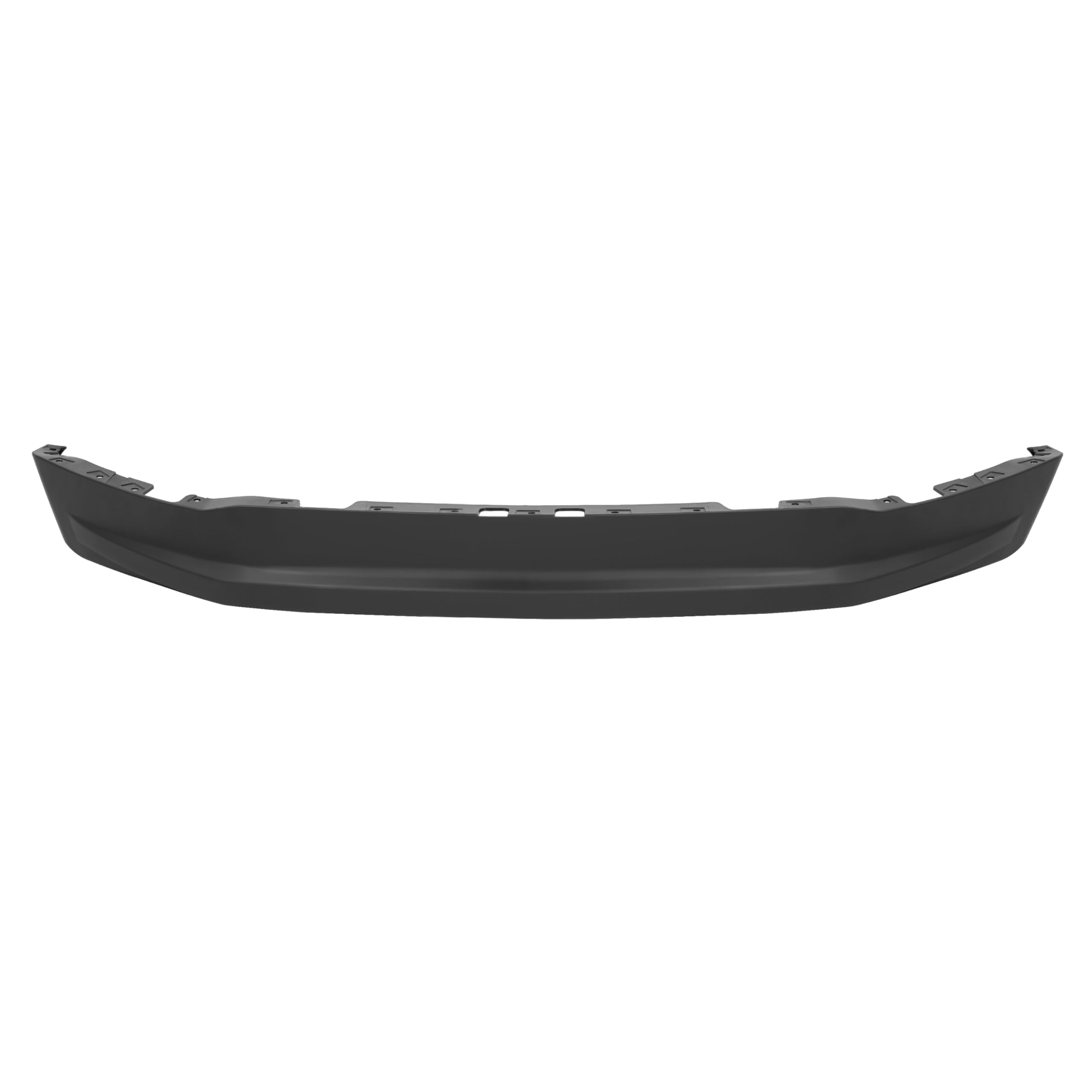 HECASA Front Bumper Valance for 2017-2019 Ford F250/F350/F450/F550, Black Plastic, Model CB-2739, Replacement Air Dam Deflector