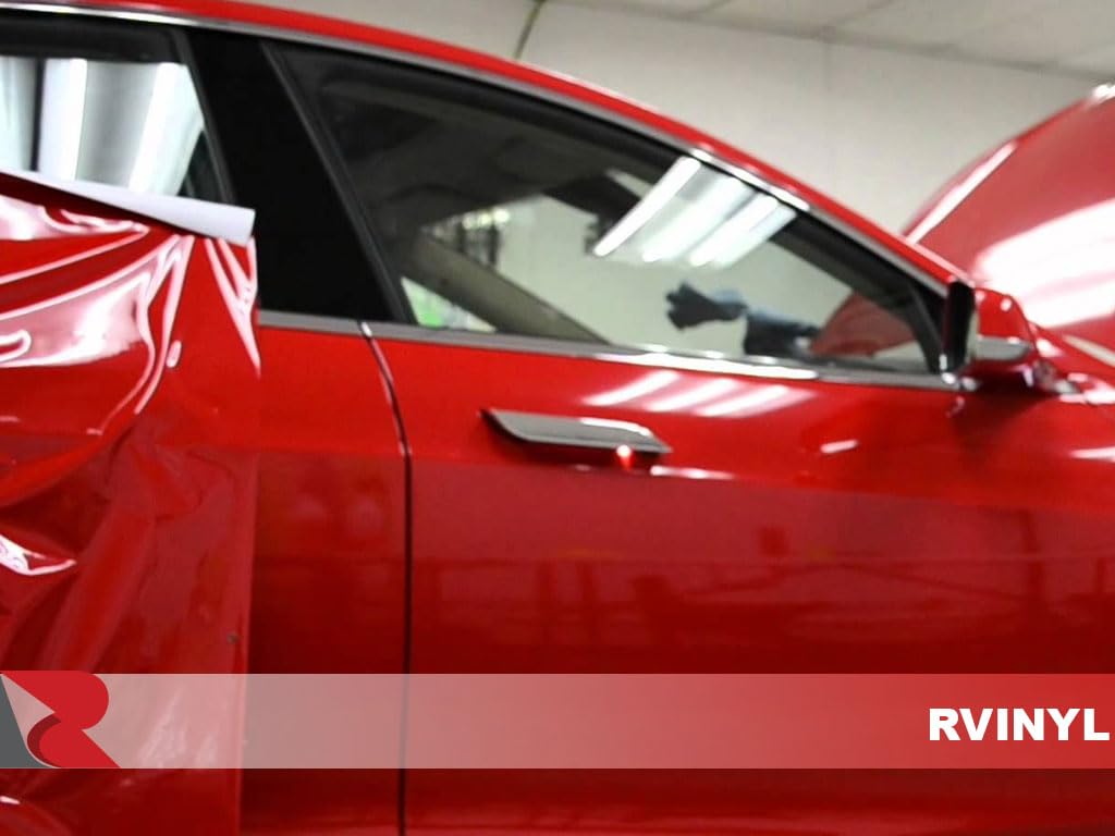 Avery Dennison Sw900 436-O In Gloss Carmine Red - Dual Layered Car Supreme Wrapping Film - 108'' X 60'' - Vinyl Vehicle Sheet Ro