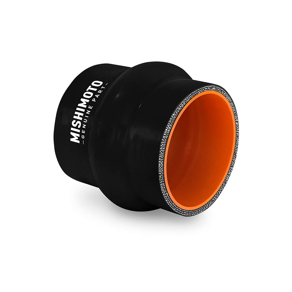Mishimoto Mmcp-2.25Hpbk Hump Hose Coupler, 2.25 Black