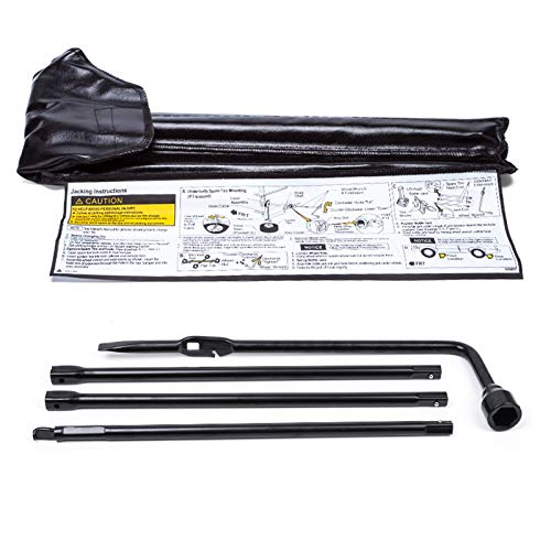 LECWOF Spare Tire Tool Kit for GMC Chevy Silverado Sierra Tahoe Yukon - Fits 1999-2019 Models with Carry Bag