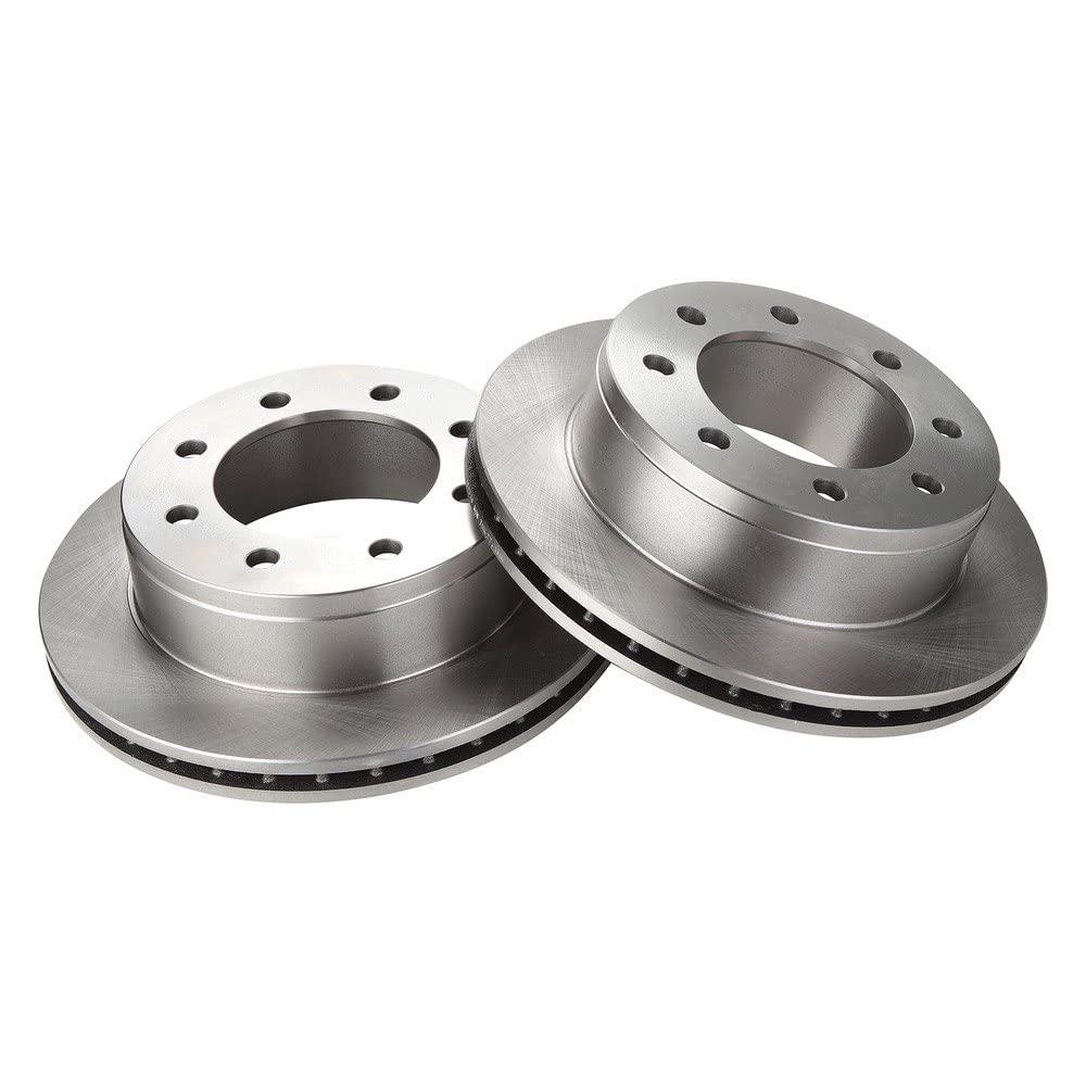 Trq Rear Disc Brake Rotor Pair Set For Gmc Chevy Van Pickup Truck