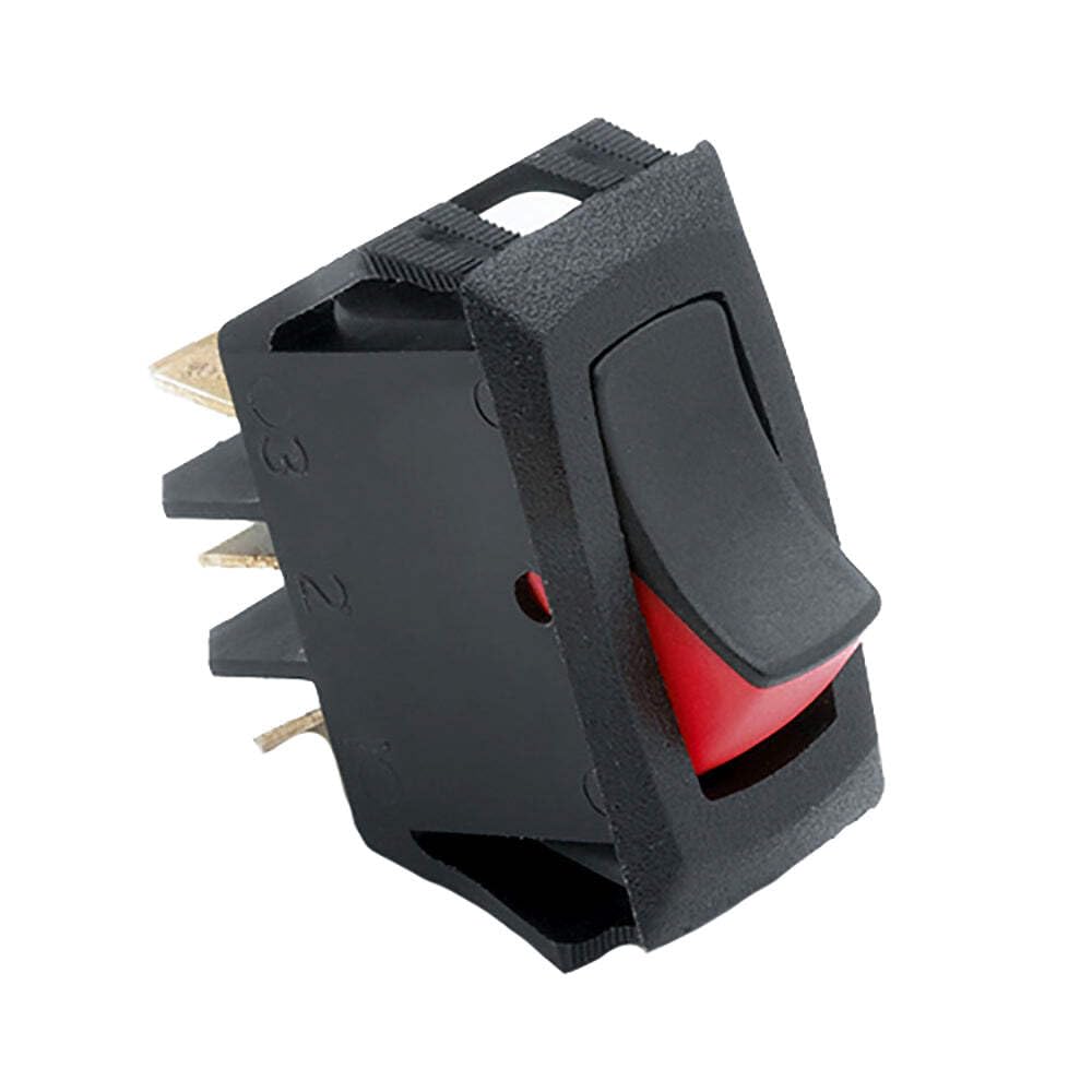 Cole Hersee Narrow Body Curved Rocker Switch Spst On-Off 3 Blade