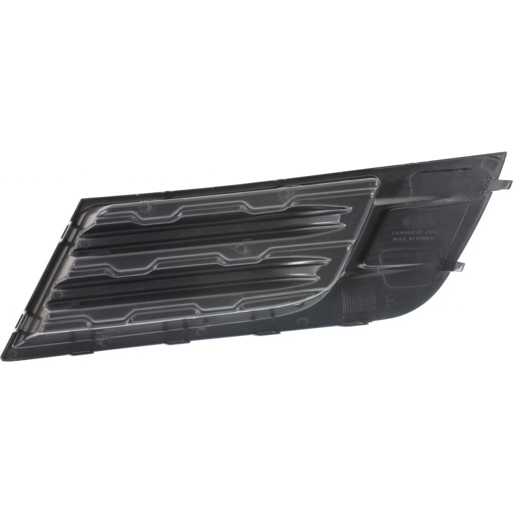 Karparts360 For Chevy Traverse 2014 2015 2016 2017 Fog Light Cover Passenger Side | Black | Replacement For Gm1039151 | 20983807
