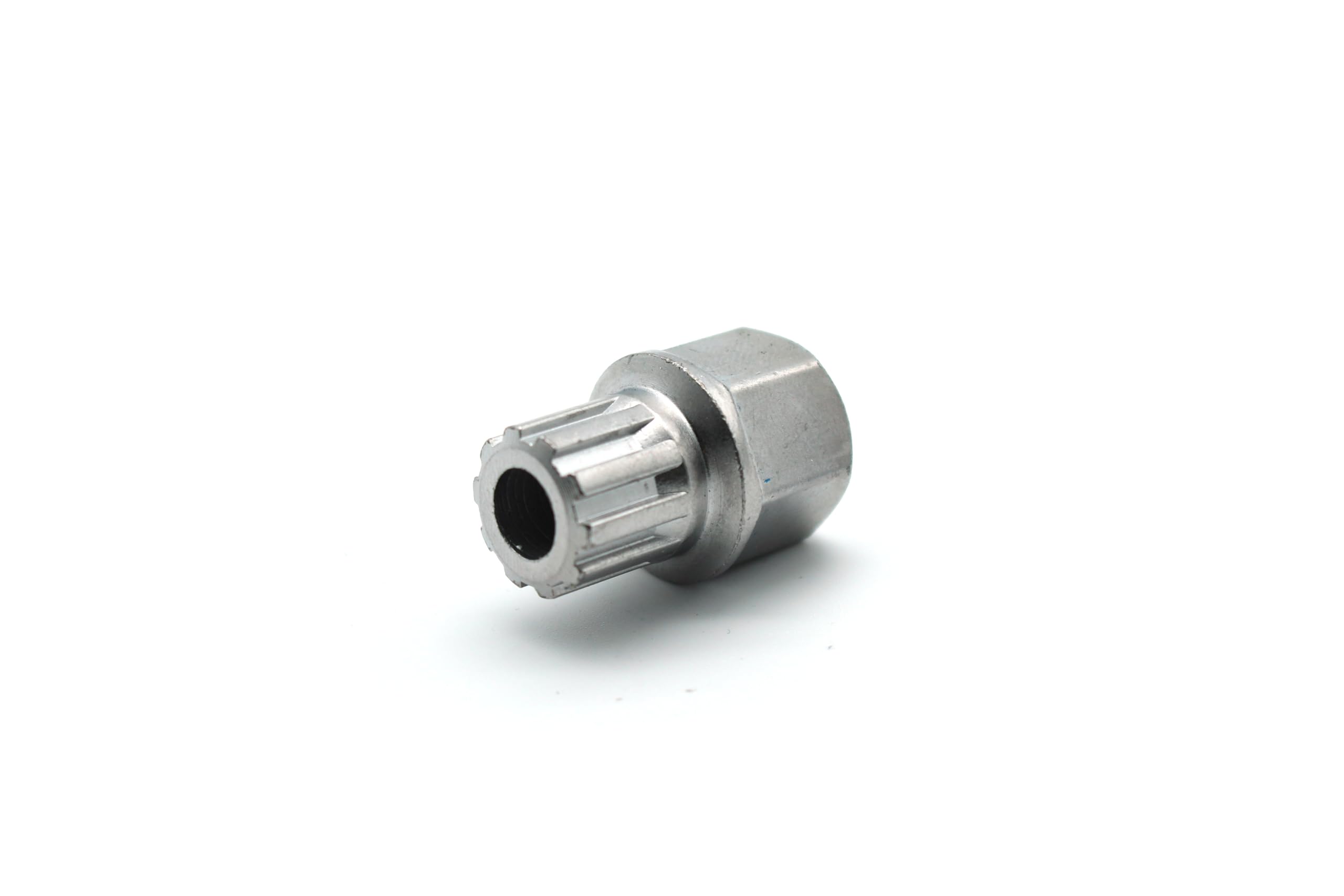Temo 55/10Pt Wheel Lock Lugnut Anti-Theft Lug Nut Screw Removal Key Socket S3057 For Vw Audi