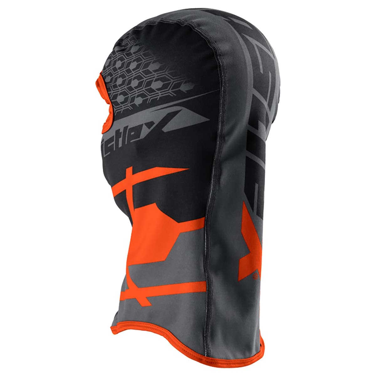 Castle X Icon Balaclava (Orange - X-Large)