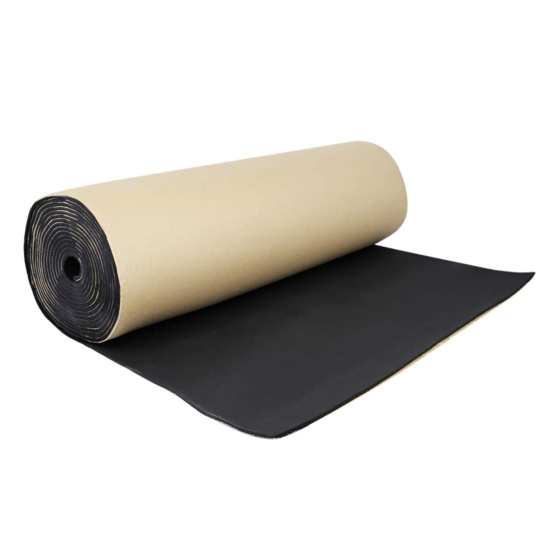 Uxcell 197Mil 6.46Sqft Car Truck Cell Foam 5Mm Sound Proofing Insulation Noise Control Deadener Mat 40''X24''