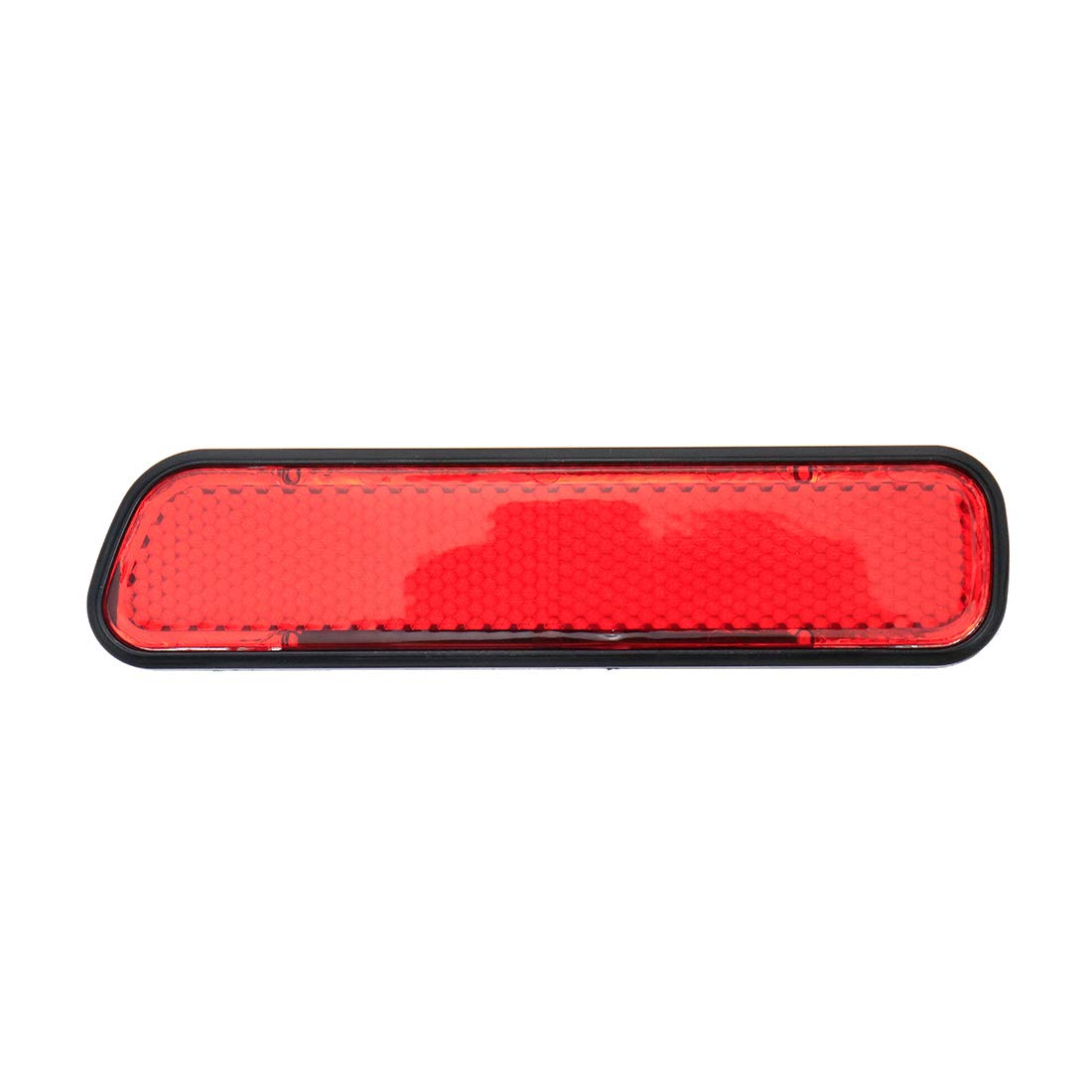 AUTUT Car Reflective Sticker Pack of 2 - Red Warning Safety Reflector Strips, Plastic, Model CS201939, Color Rs-07