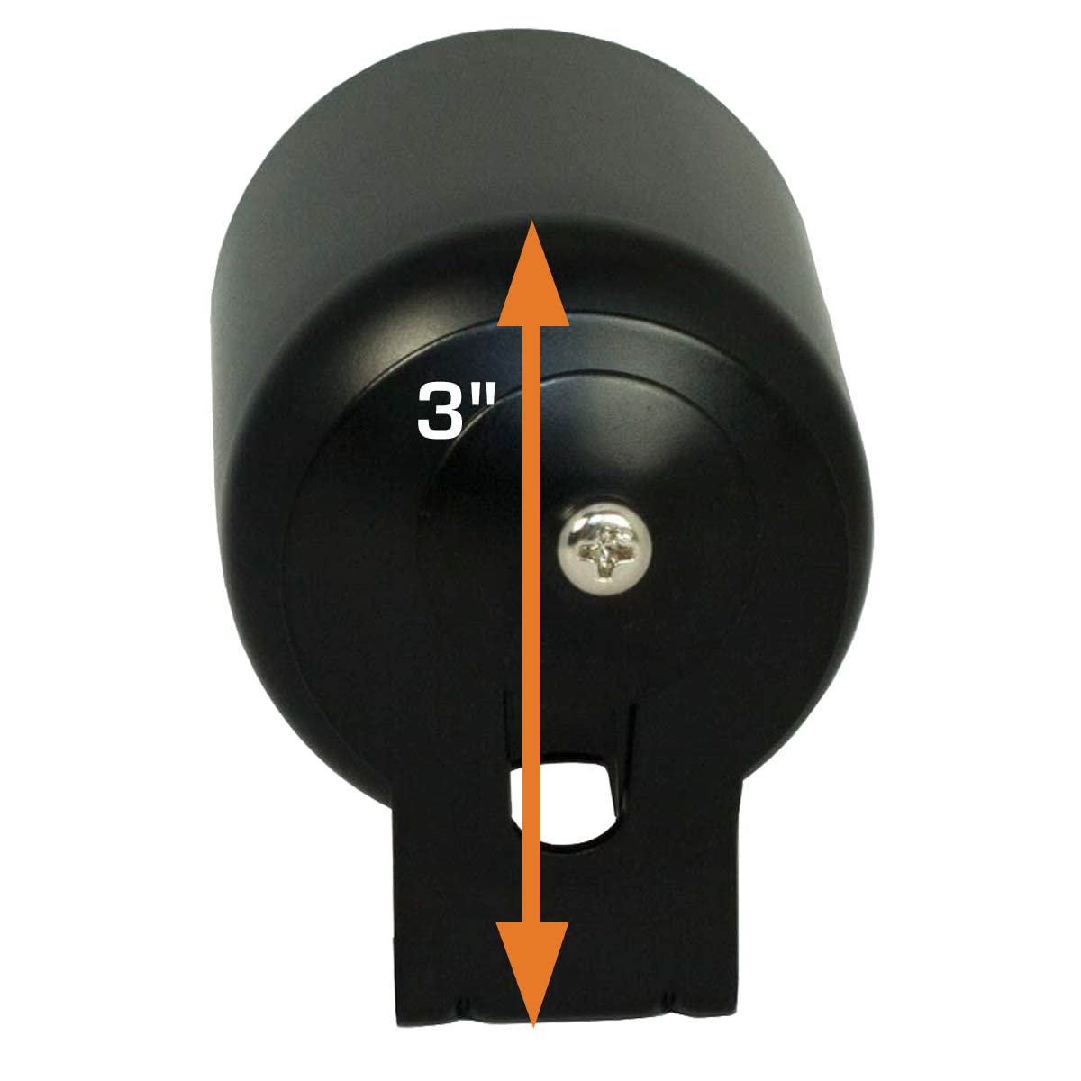 Glowshift Universal Black Single Gauge Metal Dashboard Pod - Fits Any Make/Model - Mounts (1) 2-1/16'' (52Mm) Gauge To Vehicle'S