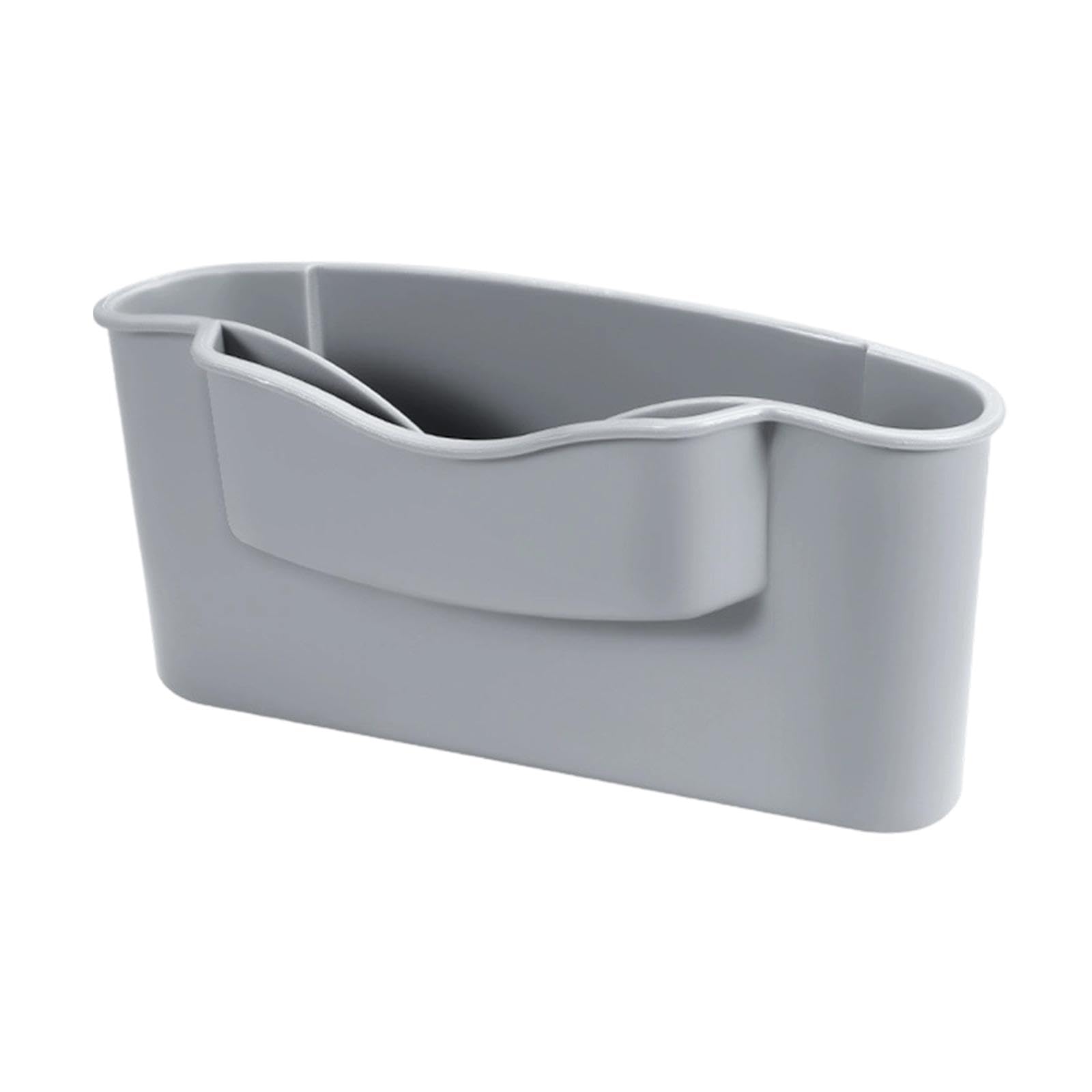 Enakshi Car Center Console Storage Box Practical Universal Door Mount with Card Slot Gray| Parts & Accessories | Car & Truck Par