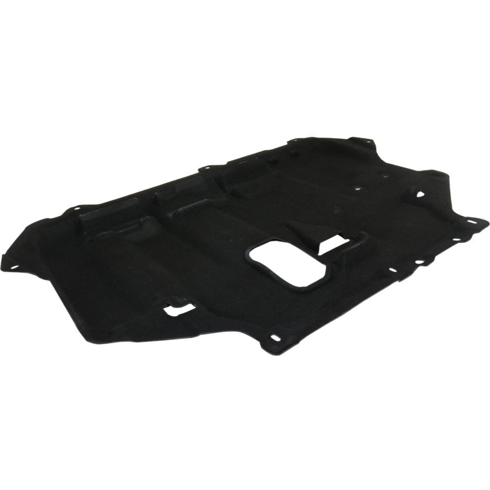 Evan Fischer Center Engine Splash Shield for 2012-2018 Ford Focus, 2.0L, Plastic, Under Cover, OEM Fit, Durable Protection