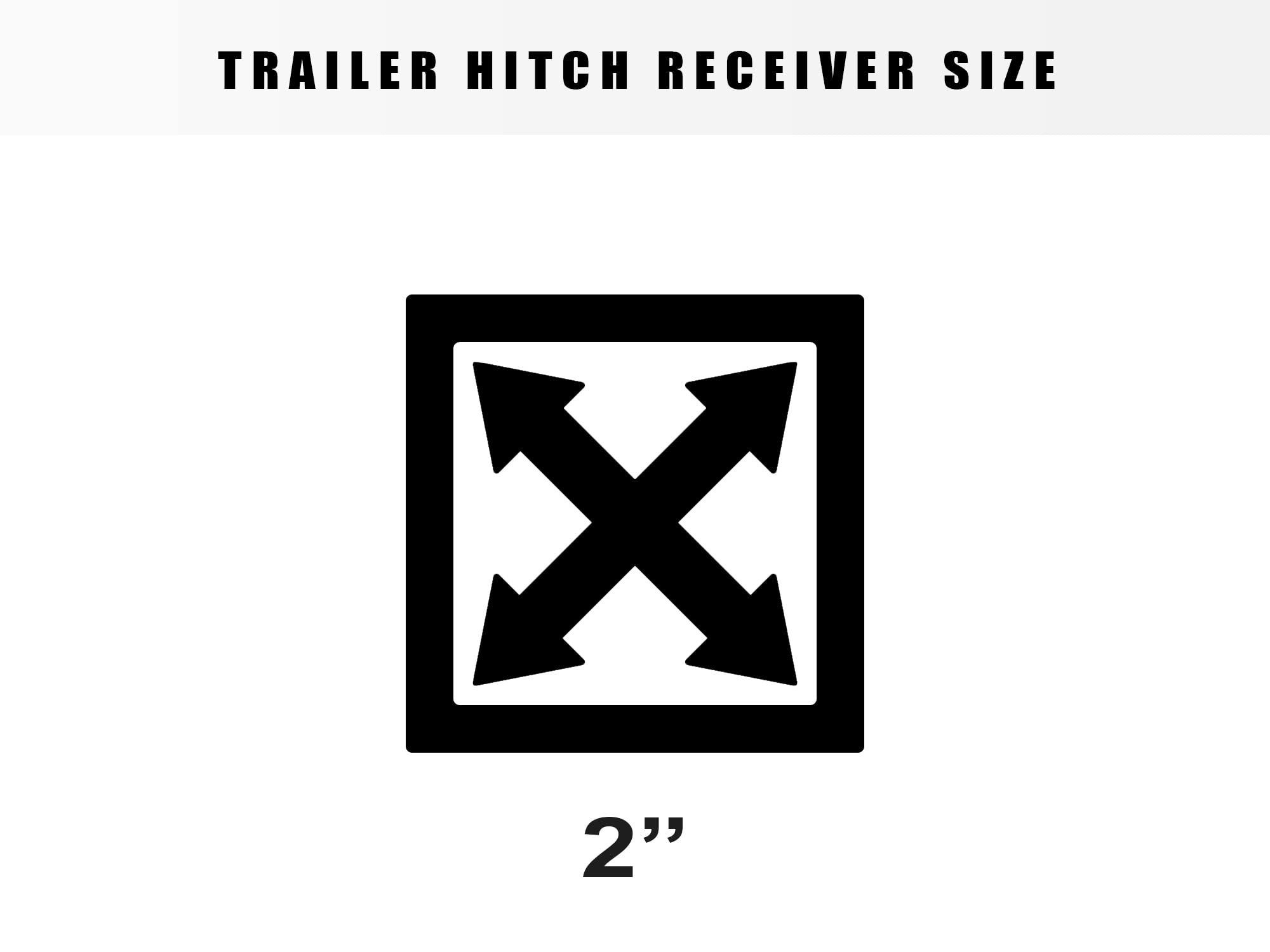 Armordillo 2009-2014 Nissan Murano Class 3 Trailer Hitch - Black