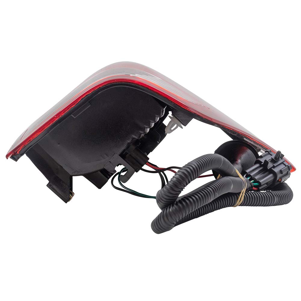 Epic Lighting Amxoe Rear Brake Tail Light Assembly Replacement For Nissan 2004-2015 Titan [ Ni2801161 26550Zh225 ] Right Passeng