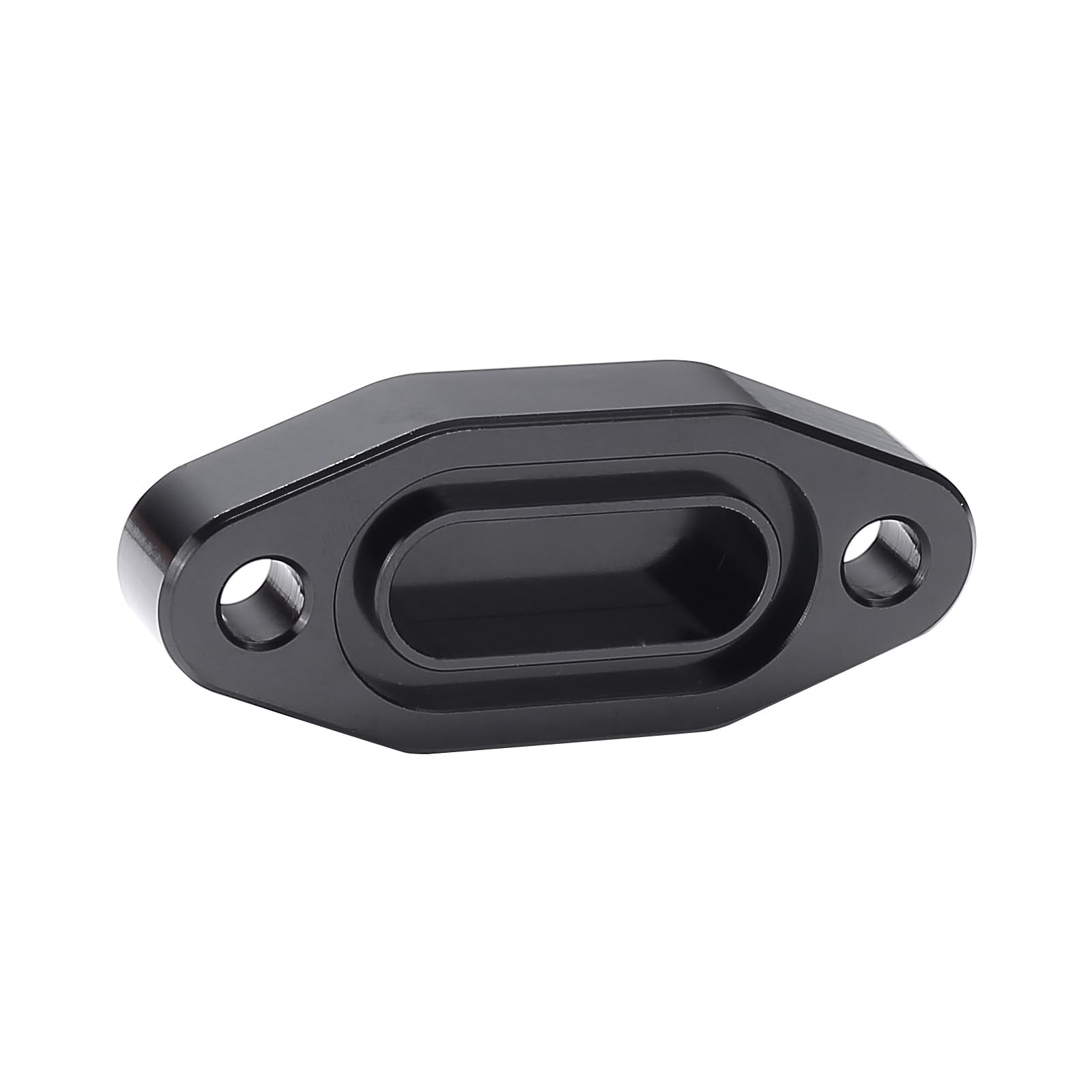 Kaas LS Billet Oil Cooler Block Off Plate, Model CH-002, Aluminum Alloy 6061, for LS Engines (LS1, LS2, LS3, LQ4, LQ