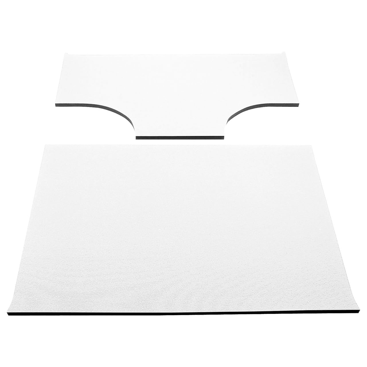 Design Engineering 050148 Boom Mat White Sound Deadening Headliner Compatible With Jeep Wrangler Tj With Factory Speaker Pods (2