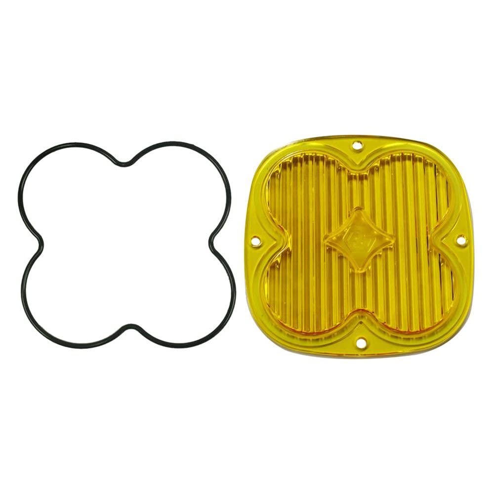 Baja Designs Xl Light Pod Lens Kit (Wide Cornering; Amber)