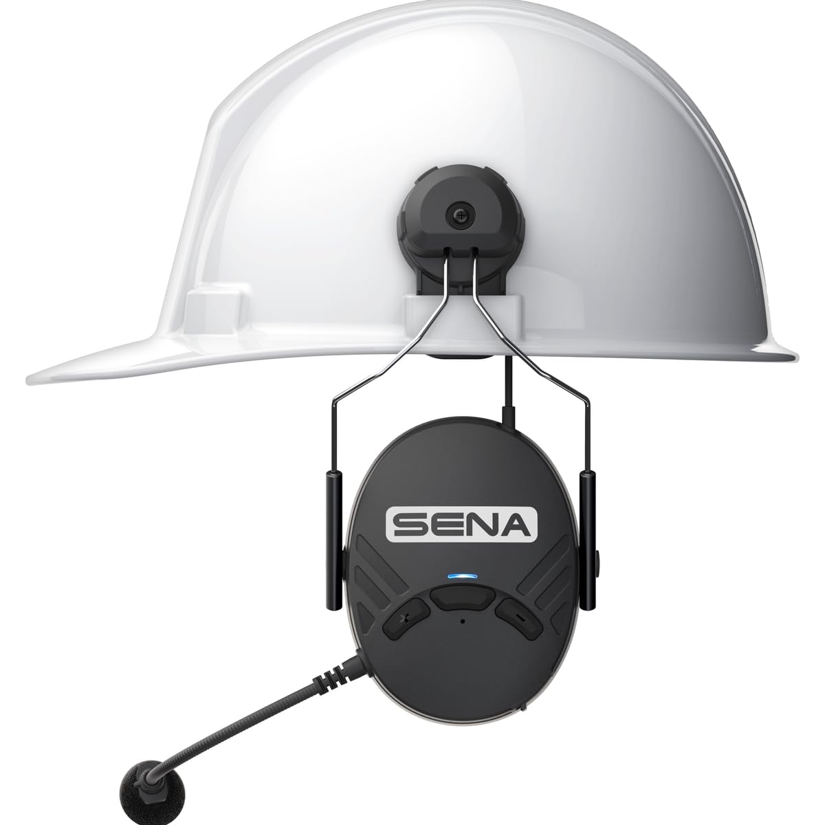 Sena TuffTalk Lite Bluetooth Earmuff, Hard Hat Mount, Black, Model TUFFTALK-LITE-02