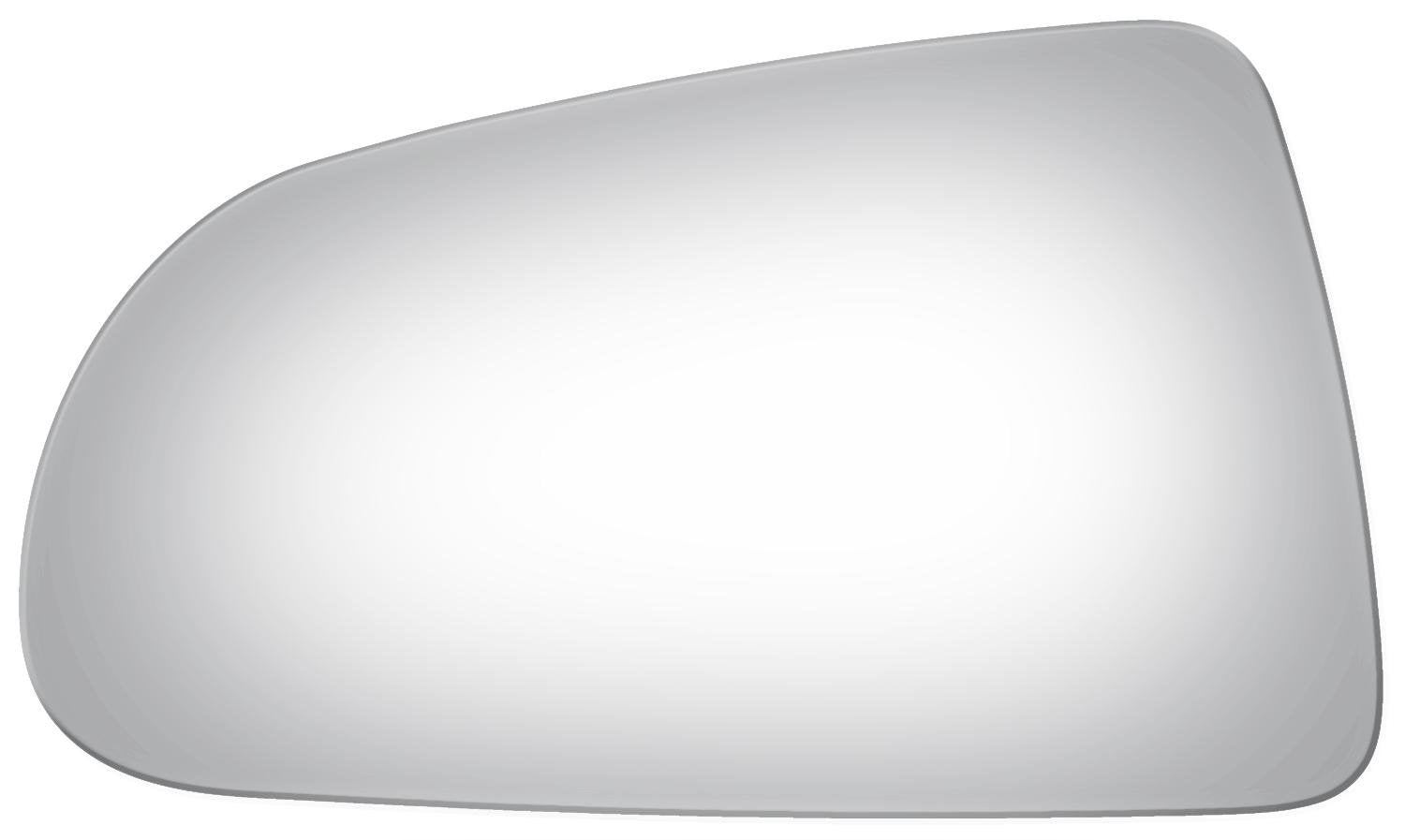 Burco 4018 Driver Side Replacement Mirror Glass For 2006-2009 Dodge Dakota, 2004 Durango, 2006-2009 Mitsubishi Raider, 2011 Ram 