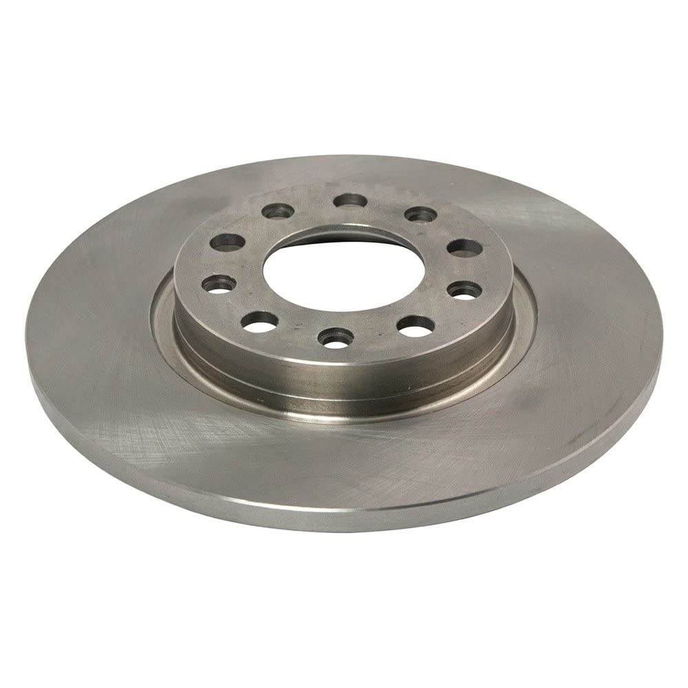 Trq Rear Brake Rotors Set Solid Compatible With 2015-2017 Chrysler 200 2014-2021 Jeep Cherokee