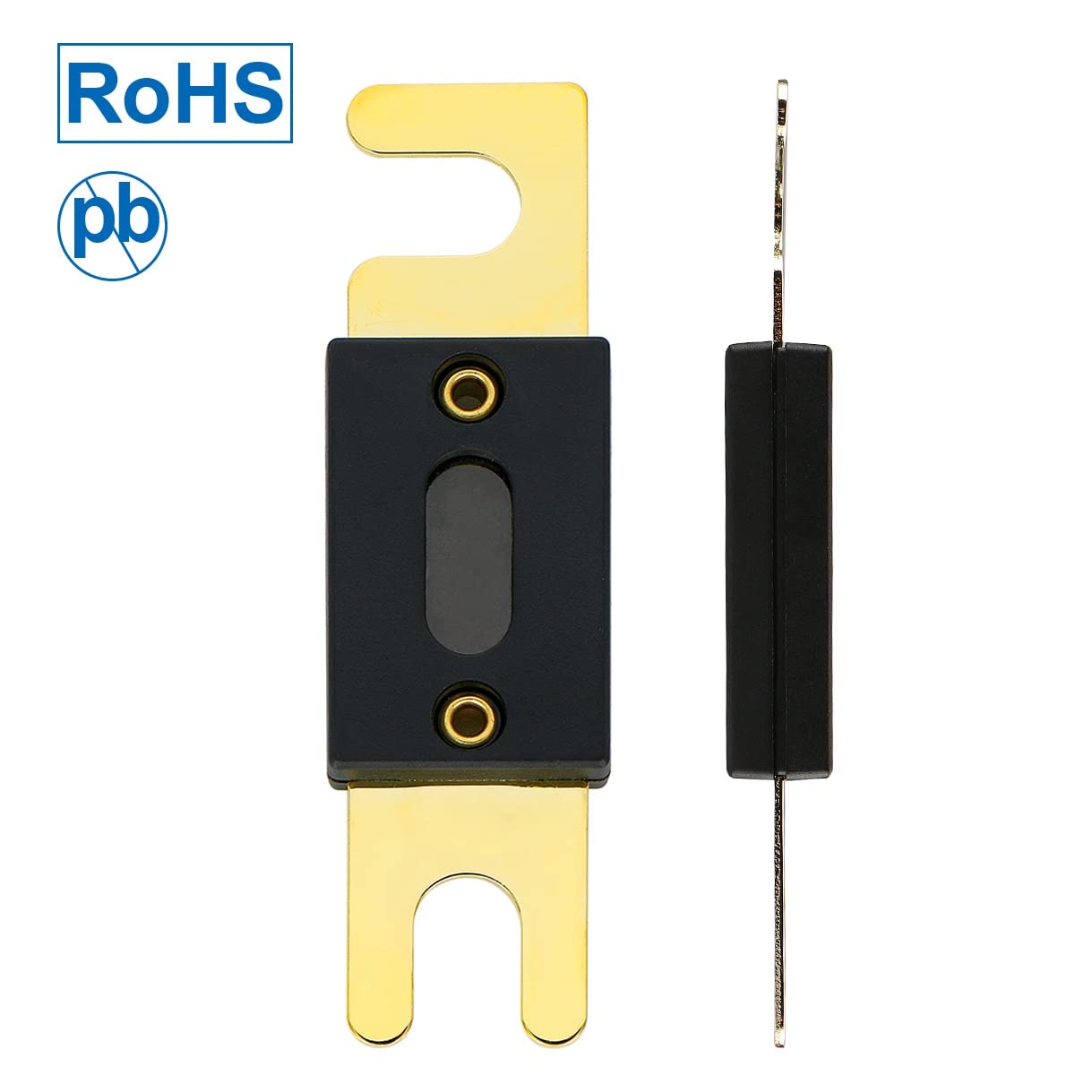 Baomain Anl Fuse Holder Kit With 400A Fuse - For Car Audio & 12V/24V Systems (400 Amp.)