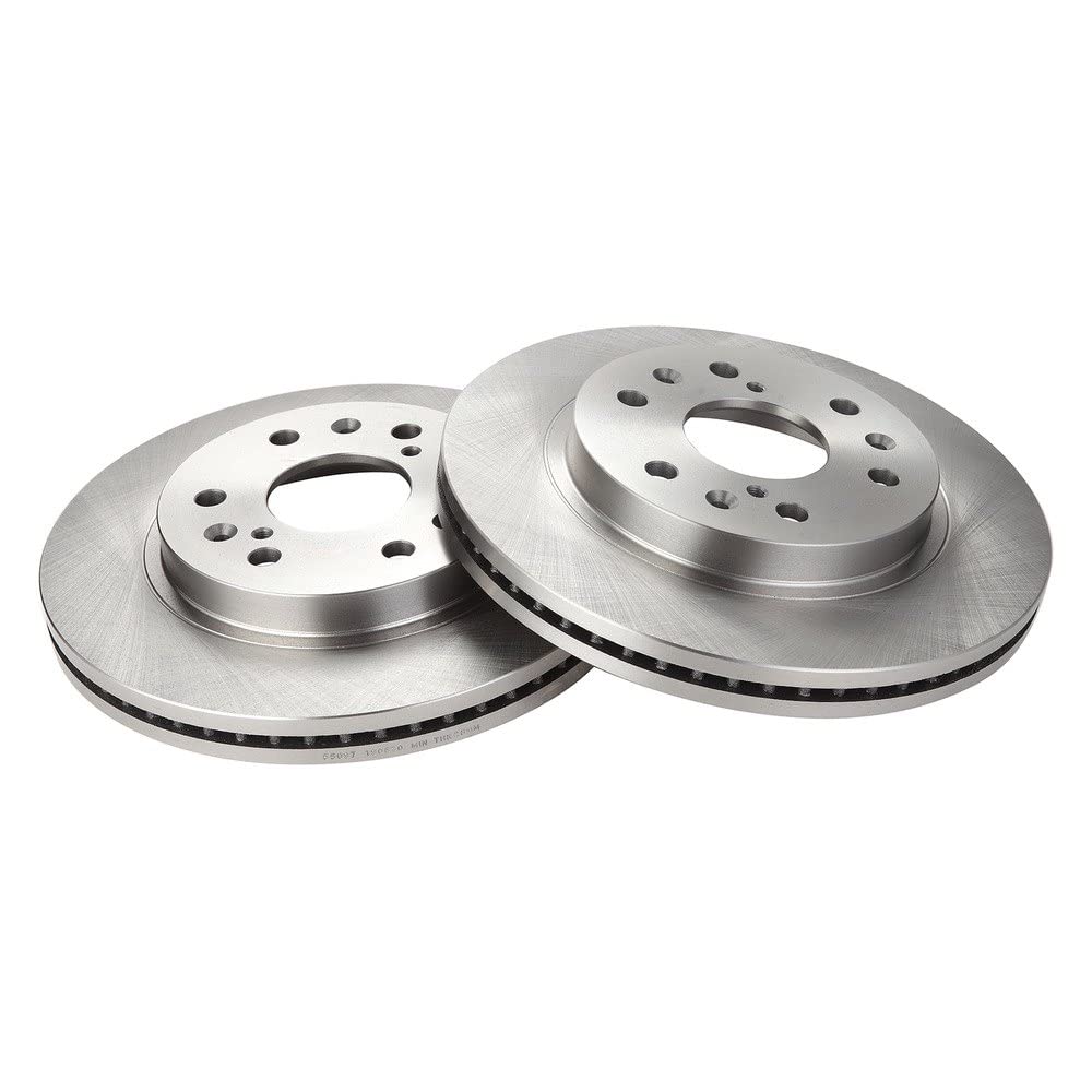 Trq Front Disc Brake Rotor Pair Set For Avalanche/Escalade/Express/Savana/Sierra/Silverado/Suburban/Tahoe/Xts/Yukon