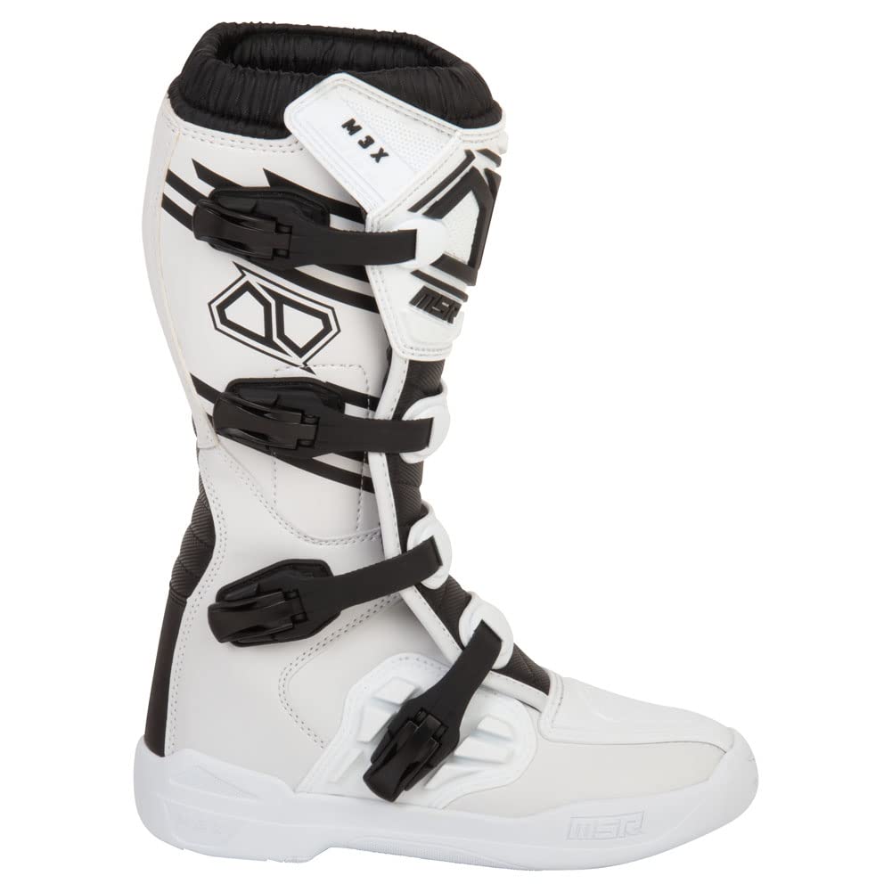 Msr M3X Motocross Boot (13, White)