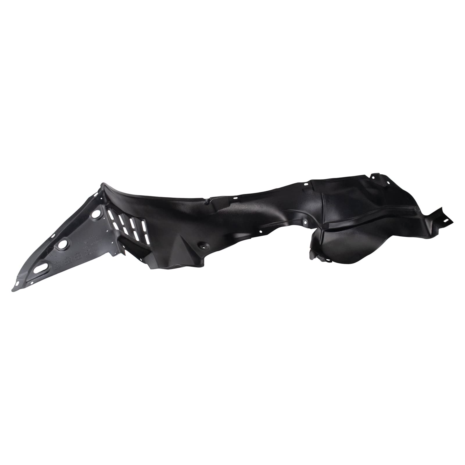 Trq Front Inner Fender Liner Set Compatible With 2007-2011 Nissan Altima Ni1248120 Ni1249120