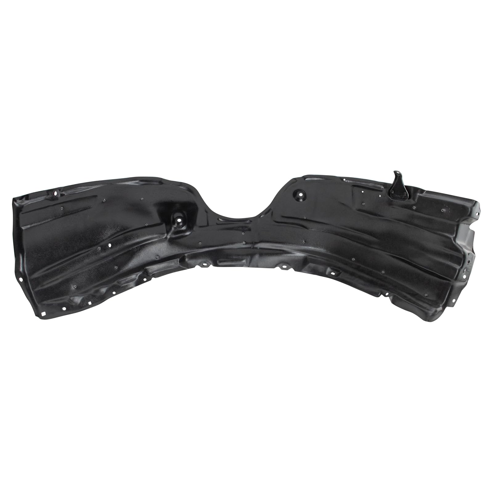 TRQ Front Inner Fender Liner Set for 2013-2018 Lexus ES300h/ES350, Plastic, White, Model BDA06756