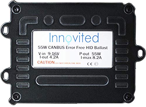 Innovited 9006 Purple Hid Xenon Bulb X 1 Pair Bundle With 2 X 55W Canbus Error Free Performance Digital Ballast