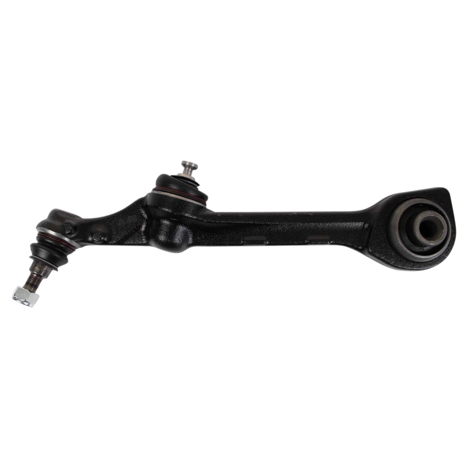 Trq Front Right Lower Rearward Control Arm With Ball Joint Passenger Side Compatible With 2010-2013 Mercedes-Benz S400 2007-2013